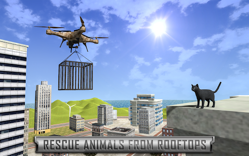 Animal Rescue in Drone Games