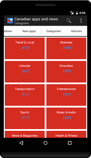 Canadian apps and games Screen 3
