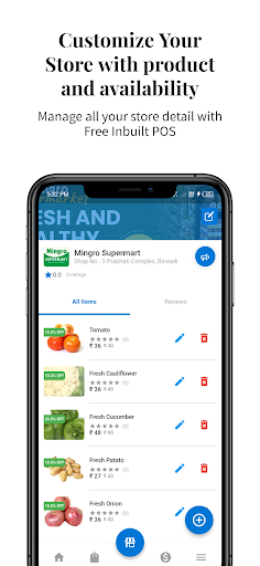 Mintoj Store & Restaurant App Screen 3