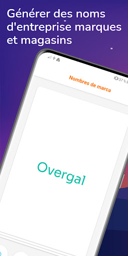 Aperçu de l'application