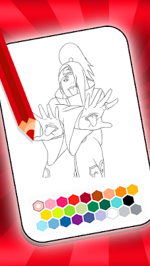 #2. Nine Tails Coloring anime game (Android) By: 2GX