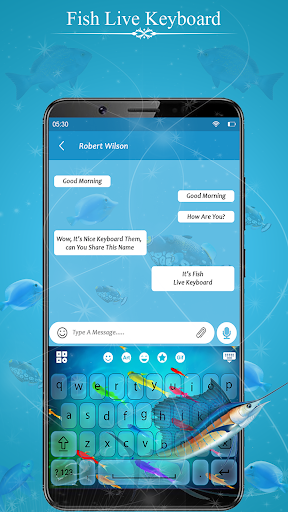 Fish Live Keyboard Screen 3