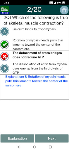 Neurosurgery Quiz Screen 3