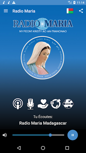 Radio Maria Madagascar Screen 2