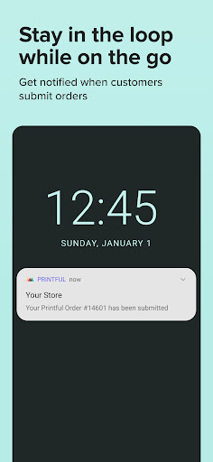 Android application Printful screenshort