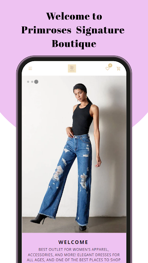 Android application Primrose Signature Boutique screenshort