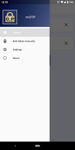 ITRun mOTP Screen 3
