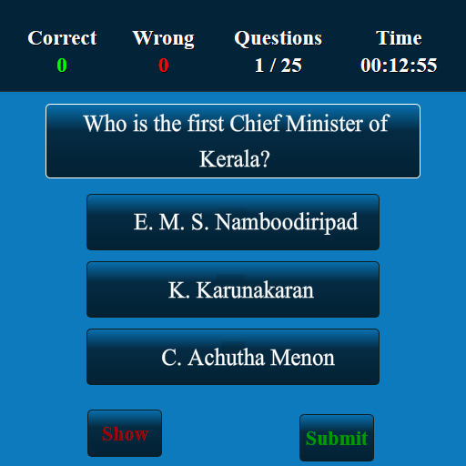 Kerala MCQ