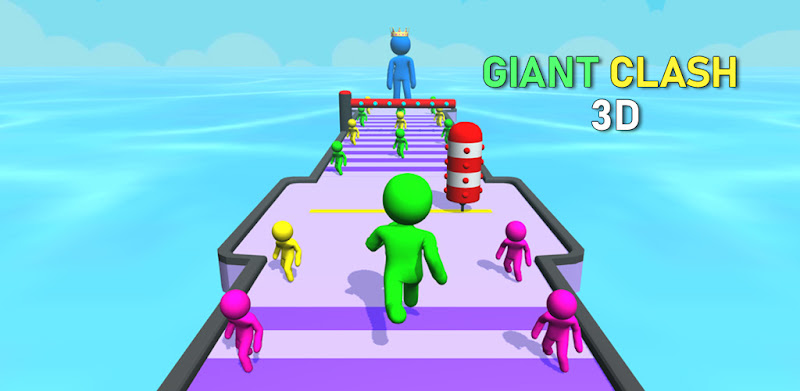 Giant Clash 3D - Join Color Rush Run Race Games