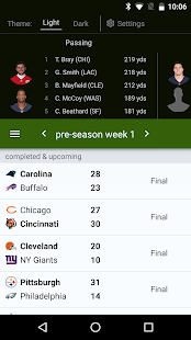 Sports Alerts - NFL edition Screenshot