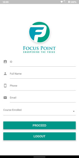 Focus Point: eQuiz Screen 2