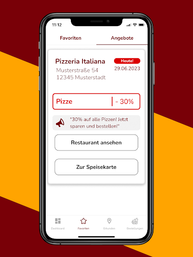 Android application smartBite screenshort