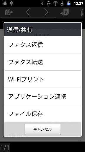 FaxReply Screen 3