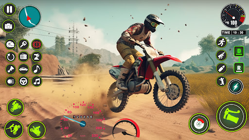 Dirt Bike Stunt Racing Games Screen 2