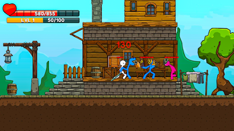 Stickman Archero Fight Game