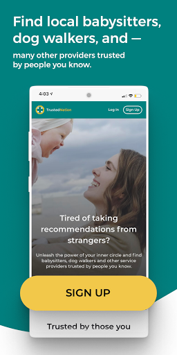 Android application TrustedNation screenshort