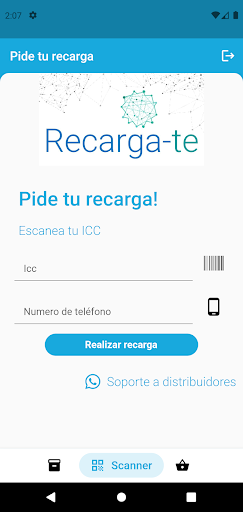 Android application Scan-Vi screenshort