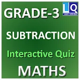 Grade 3 Maths Subtraction Quiz icon