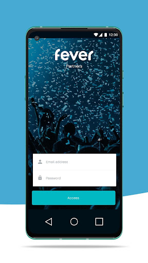 Android application Fever Partners screenshort