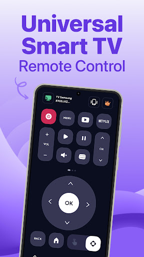 Android application Universal Smart TV Remote Ctrl screenshort