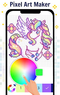 Pixel Art Color by number - Coloring Book Games
