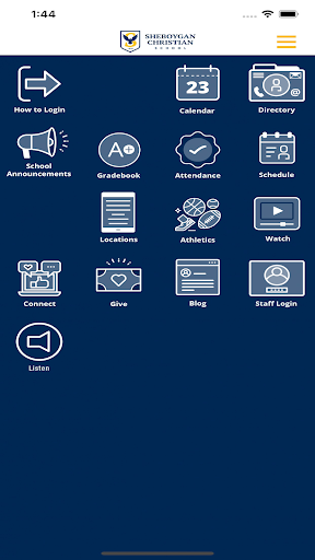 Android application Sheboygan Christian School screenshort