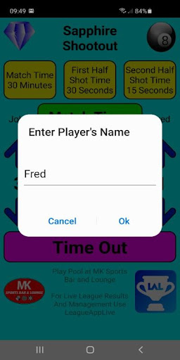 Pool Shootout Screen 3