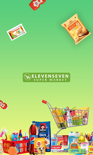 Android application Elevenseven Super Mart screenshort