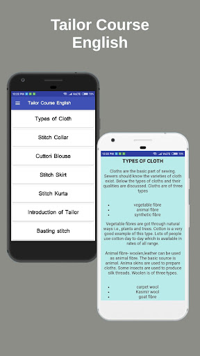 Tailor Course Screen 3