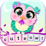 Cute Owl Emoticon Keyboard icon