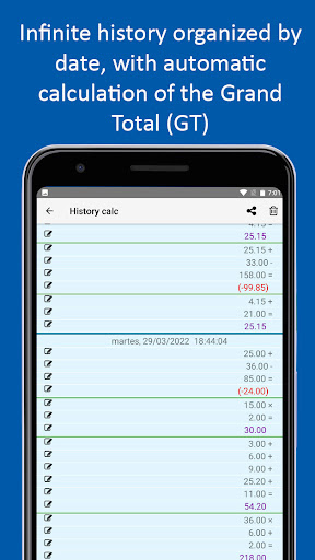 PCalc - Printing Calculator Screen 3