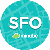 San Francisco Travel Guide in English with map icon