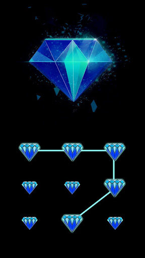 Android application AppLock Theme Diamonds screenshort