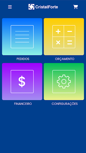 Android application Cristal Forte screenshort