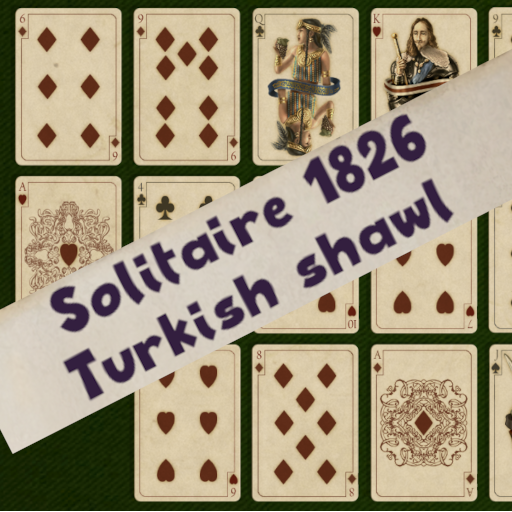 Solitaire 1826 Turkish shawl