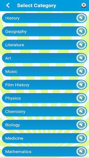 General Knowledge Offline Quiz Screen 3