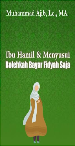 Android application Ibu Hamil Bayar Fidyah Saja screenshort