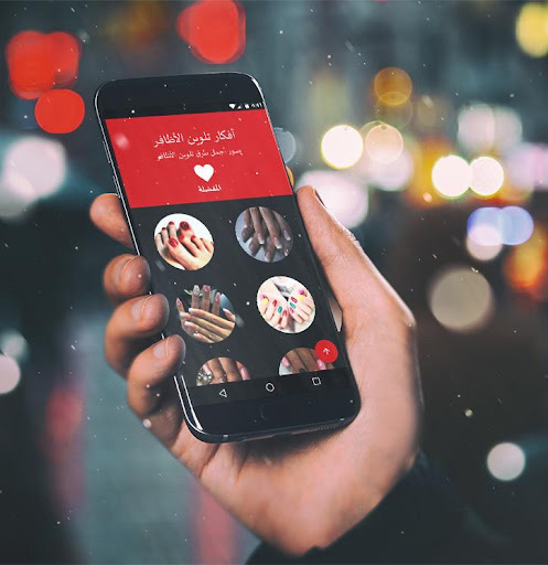 صور و أفكار تلوين الأظافر بدون نت