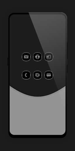 Dazzling Silver Icon Pack Screen 3