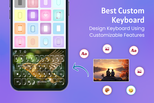 Photo Keyboard Themes & emoji Screen 3