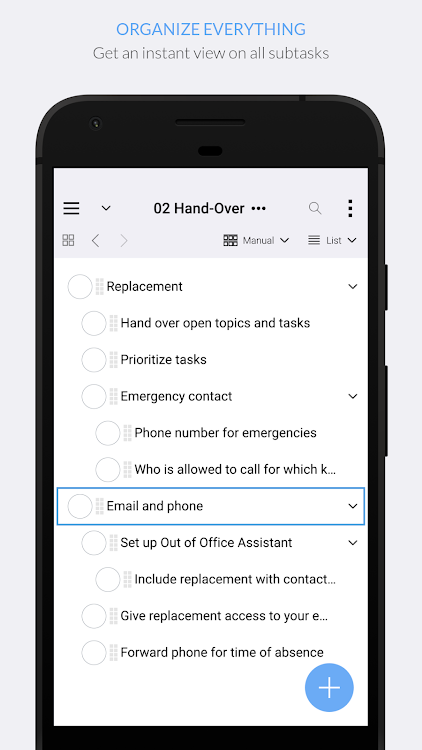 Organize:Me Task Manager - 4.10.37.0 - (Android)