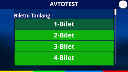 AvtoTest 3.0 ilovasi  Avto imtihon 2021