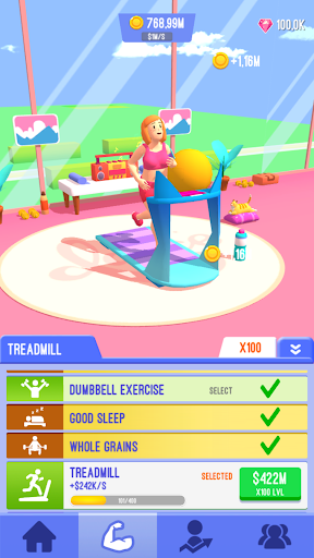 Idle Fitness: Beauty Girl