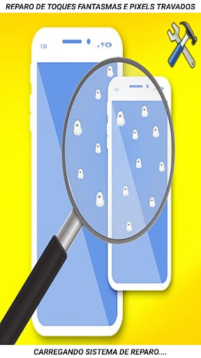 Android application Celular com toque Fantasma screenshort