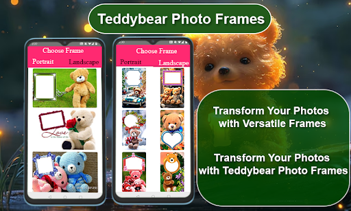 Android application Teddy Bear Photo Editor screenshort