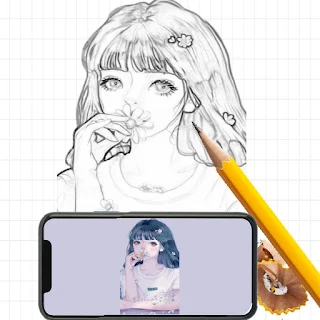 Draw Sketch and Trace