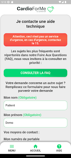 CardioForMe Screen 3