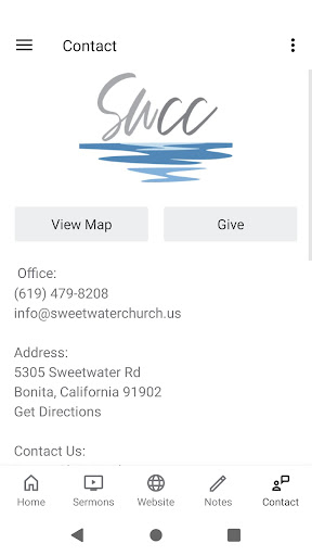 Sweetwater Community Church Screen 3