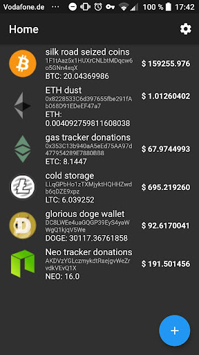 Android application Bitcoin QR Scanner - Coin View screenshort