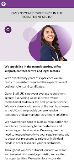 Quick Staff UK Screen 2